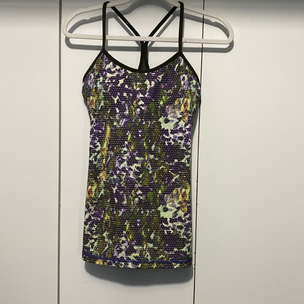 Lululemon “Power Y” Yoga Tank Top,  EUC, Size 6